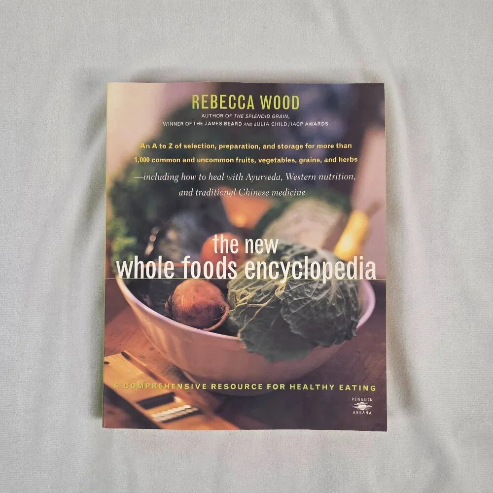 2 Cookbooks - 1- Food Facts and Chef's Secrets 2- New Whole Foods Encyclopedia